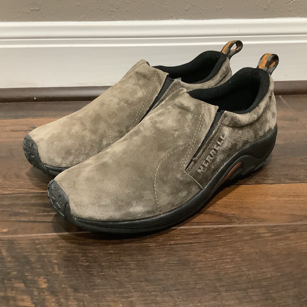 Merrell Men's Jungle Moc Suede Slip On Shoes- Size 11 EXCELLENT